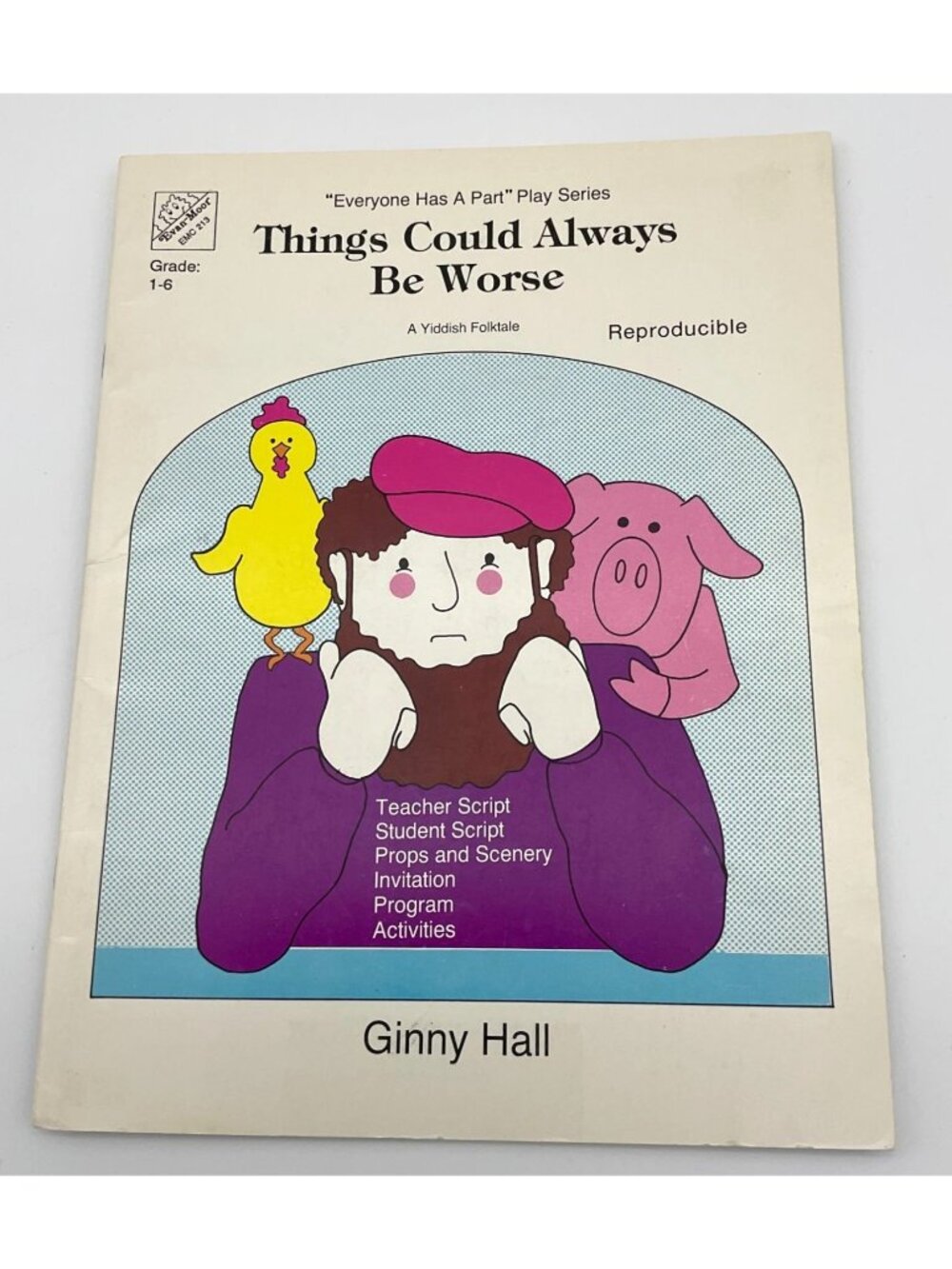 Things Could Always Be Worse A Yiddish Folk Tale VTG Gr 1-6 Play PB Educational